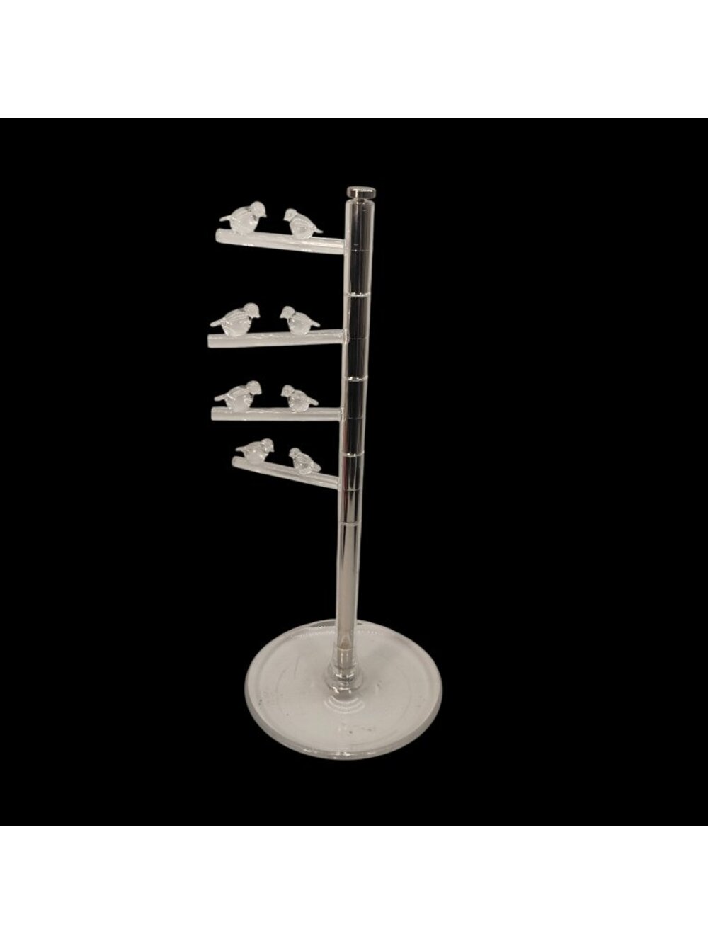 Vtg Umbra Partridge Acrylic Bird Jewelry Stand by alan wisniewski